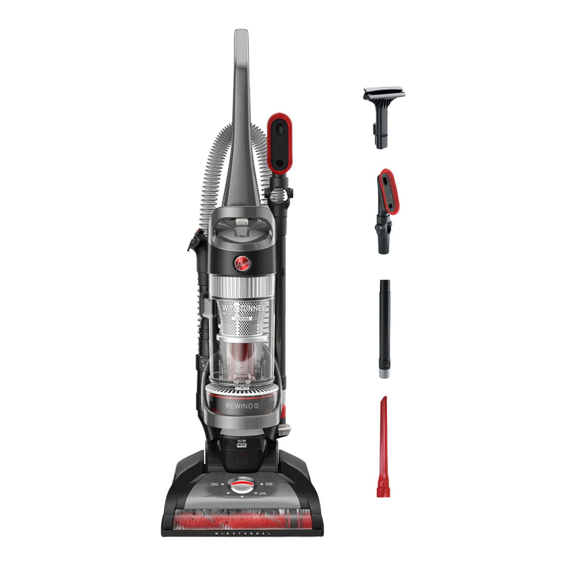 Hoover Windtunnel Whole House Elite Rewind Corded Upright Vacuum Cleaner H6111