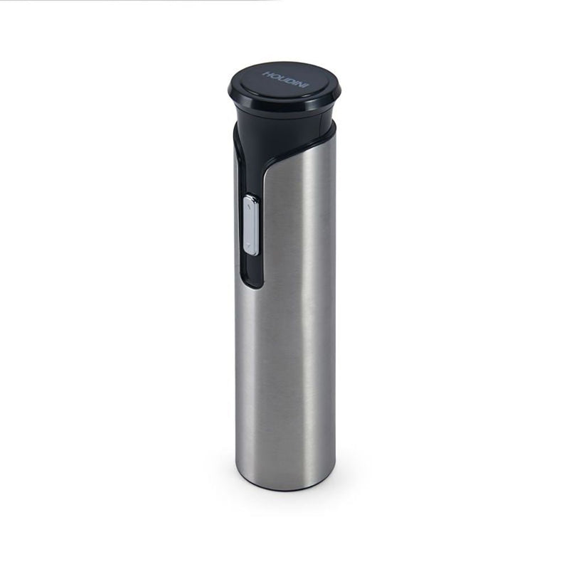 Electric Stainless Steel Wine Corkscrew, Battery Operated E9909