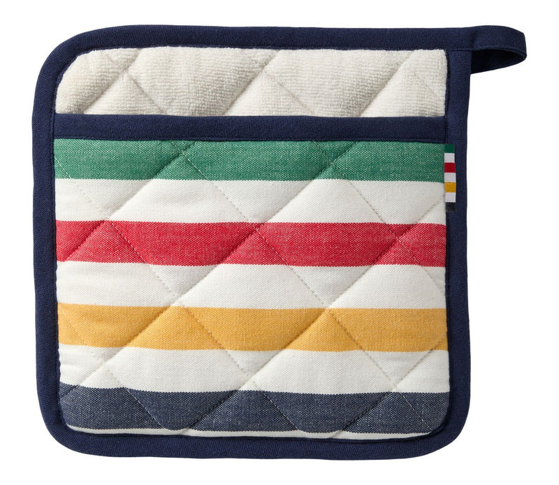Stripes Signature Pot Holder, Multi-Coloured Y1286