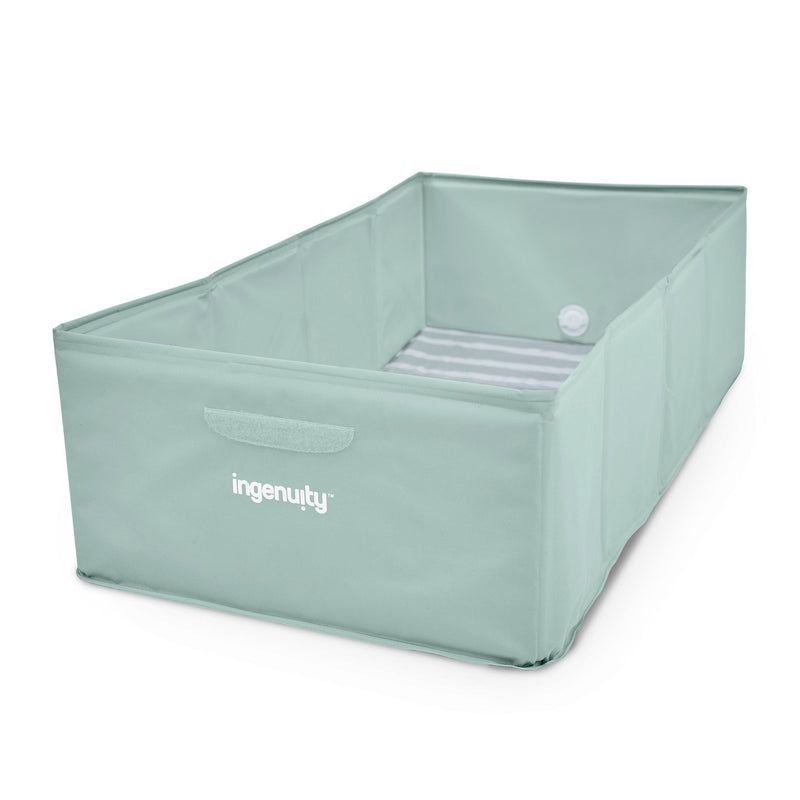TuckAway Toddler-Friendly Travel Tub, Green P9042