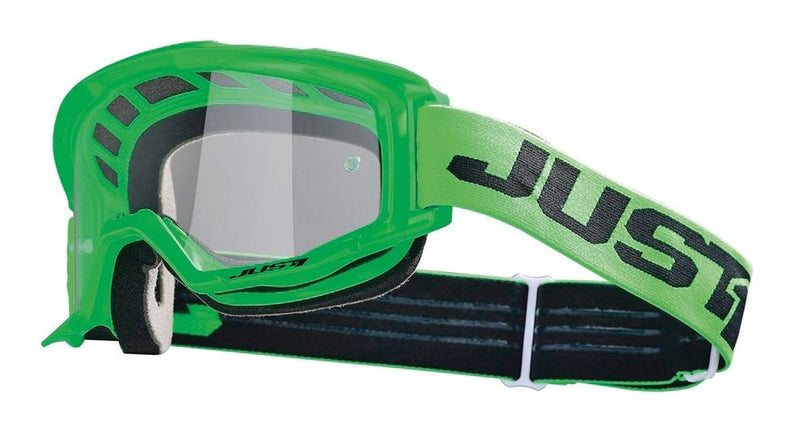 Vitro Powersports Anti-Fog Scratch-Resistant Goggles, Fluorescent Green Q7348
