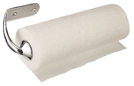 Stainless Steel Under Cabinet/Wall Mount Paper Towel Holder with Extension Arm & Mounting Hardware H2265
