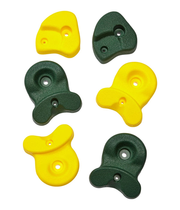 Outdoor Swingset Accessory Climbing Holds/Grips/Rocks, 6-pk, Ages 3-10 E1353