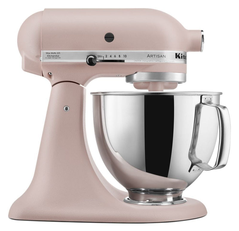 Artisan Series 5-Quart Tilt-Head Stand Mixer, Feathered Pink K1152