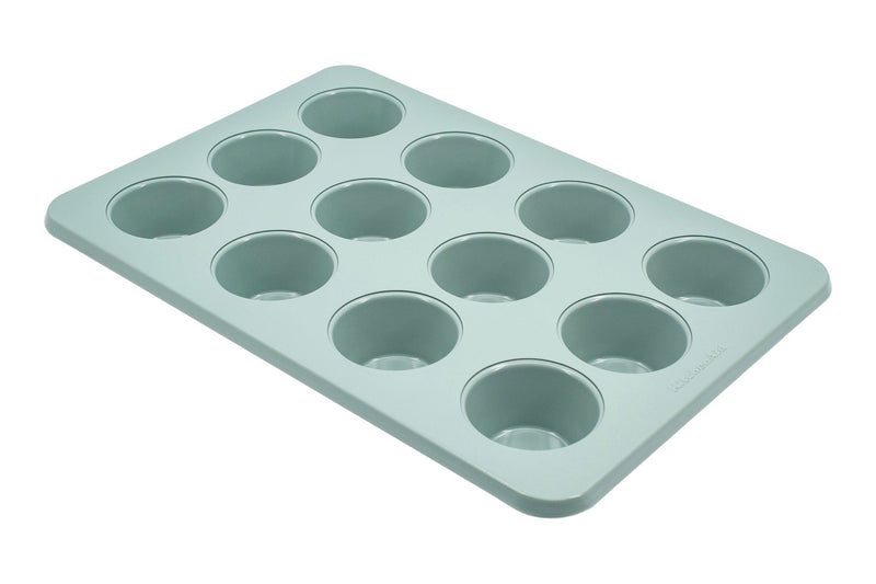Cardamom Non-Stick Steel Muffin Pan, 12-Cup I9941