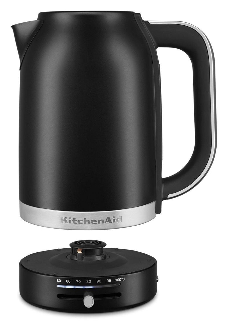 Electric Kettle with Swivel Base, Matte Black, 1.7-L Z7684