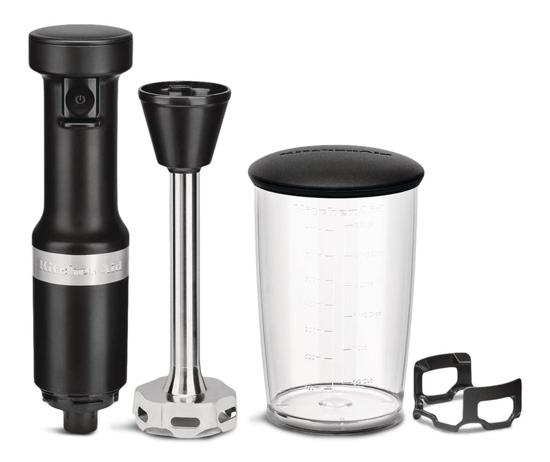 KHBV53BM Variable Speed Corded Hand Blender with Blending Jar, Black Matte X8101