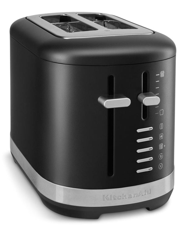 Toaster with Extra-Wide Slots, Matte Black X7938