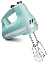 Ultra Power 5-Speeds Hand Mixer with Turbo Beater Aqua Sky
