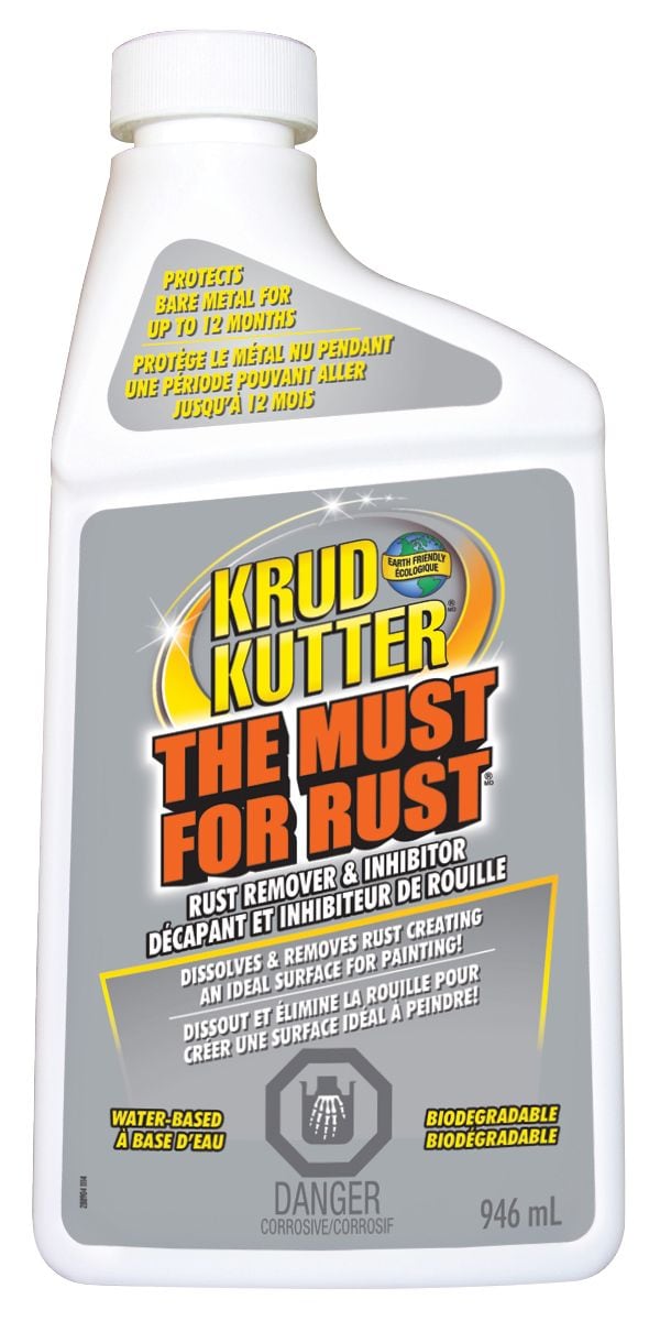 Water-Based Liquid Rust Remover & Inhibitor, Biodegradable, 946-mL X2182