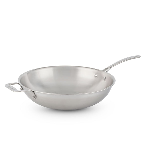 3-Ply Clad Commercial Wok Fry Pan, 32-cm M7765