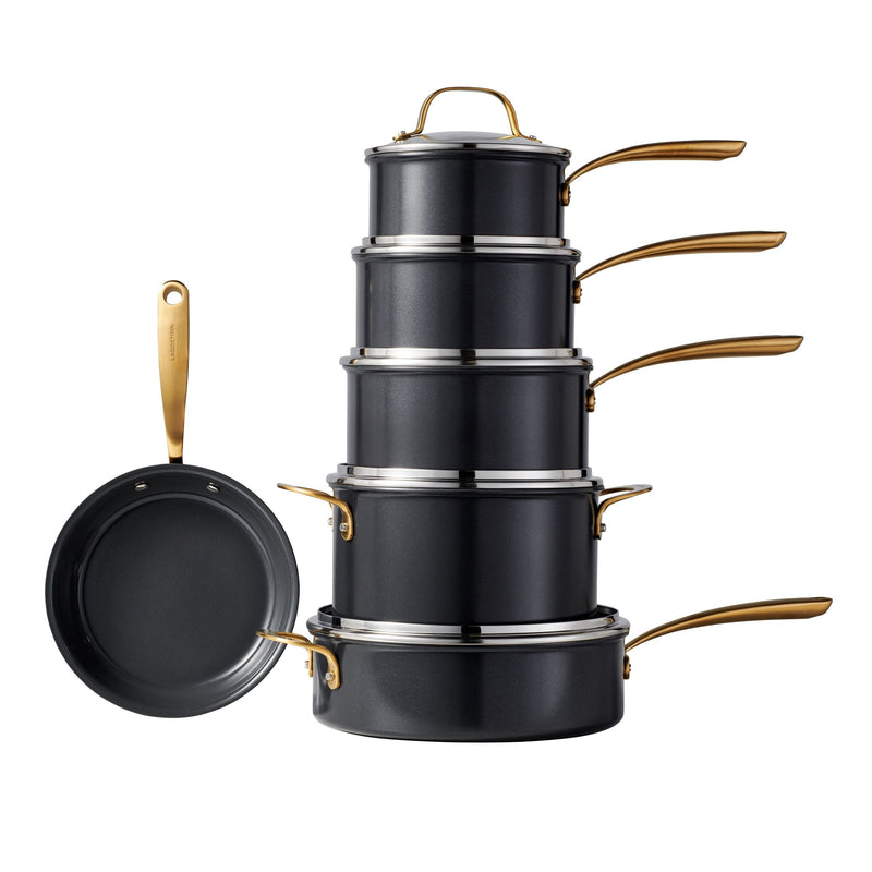 Eleganza Ceramic Pro Non-Stick Cookware Set, 11-pc T8473