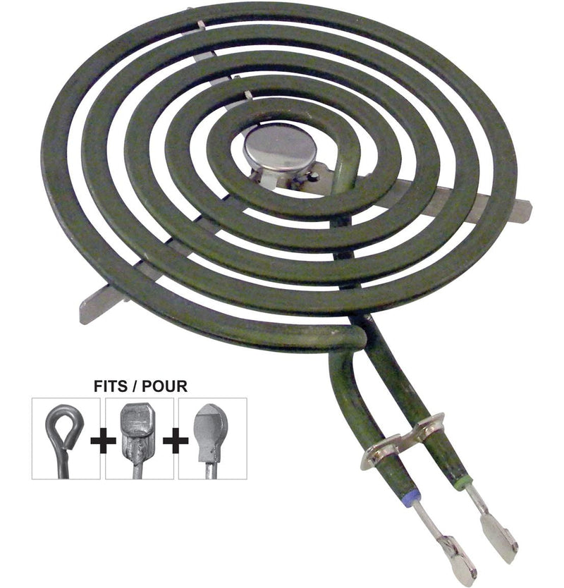 62476 GE Surface Stove Top Element, 1325W, 240V, 6-in K158