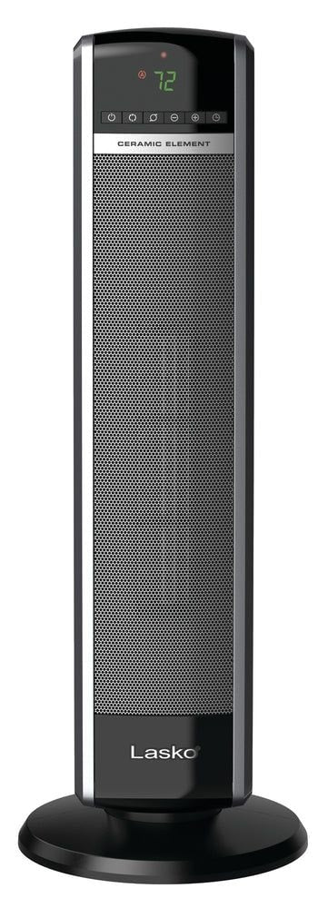 1500W Digital Tower Ceramic Space Heater withRemote Control, 1500W, Black, 30-in I6457