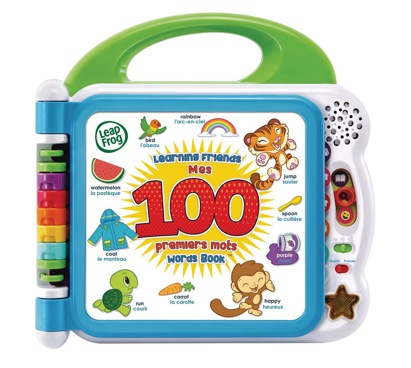 Learning Friends 100 Words Book Play Toy For Toddlers, Bilingual, Ages 18m+ S1339