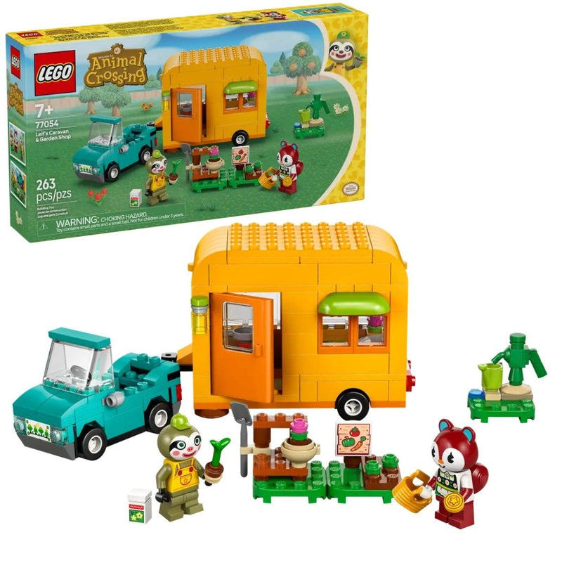 Animal Crossing Leif's Caravan & Garden Shop - 77054, 263-pcs, Ages 7+ L3417