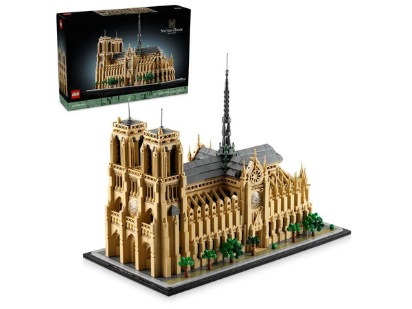 Architecture Landmarks Notre-Dame de Paris Building Set - 21061, 4383-pcs, Ages 18+ F8642