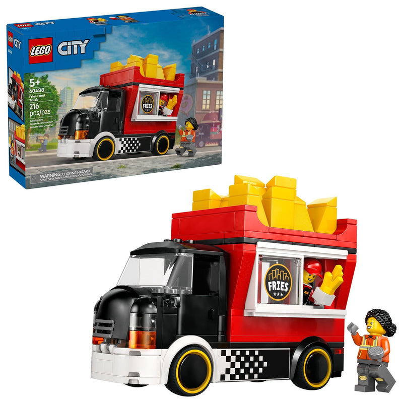 City Fries Food Truck Building Set - 60488, 216-pcs, Ages 5+ B1603