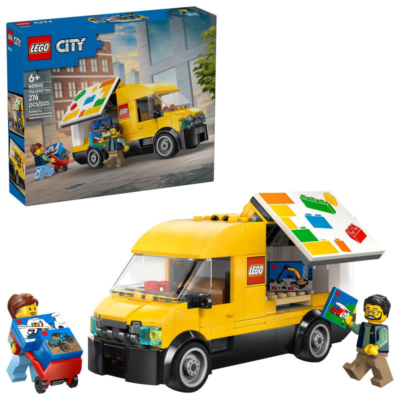 City The Van Toy Truck Building Set - 60500, 276-pcs, Ages 6+ W5449