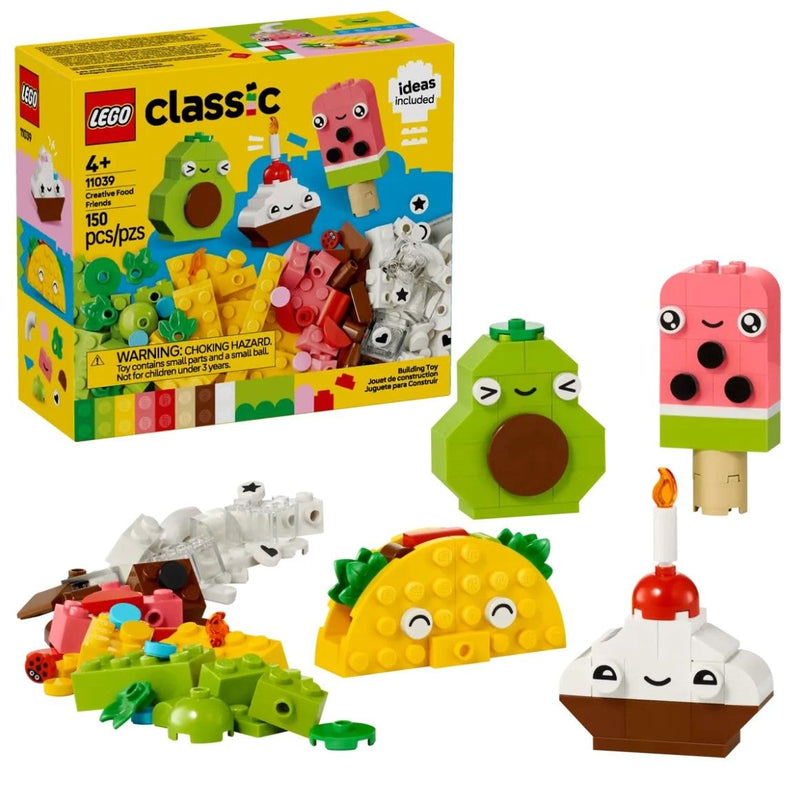 Classic Creative Food Friends - 11039, 150-pcs, Ages 4+ C7754