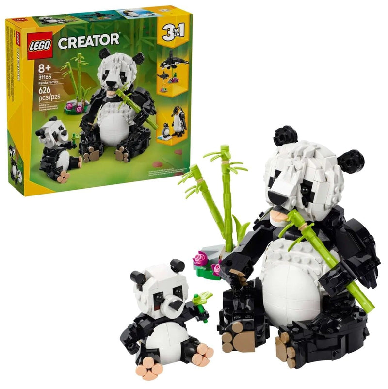 Creator Wild Animals: Panda Family - 31165, 626-pcs, Ages 8+ T0111