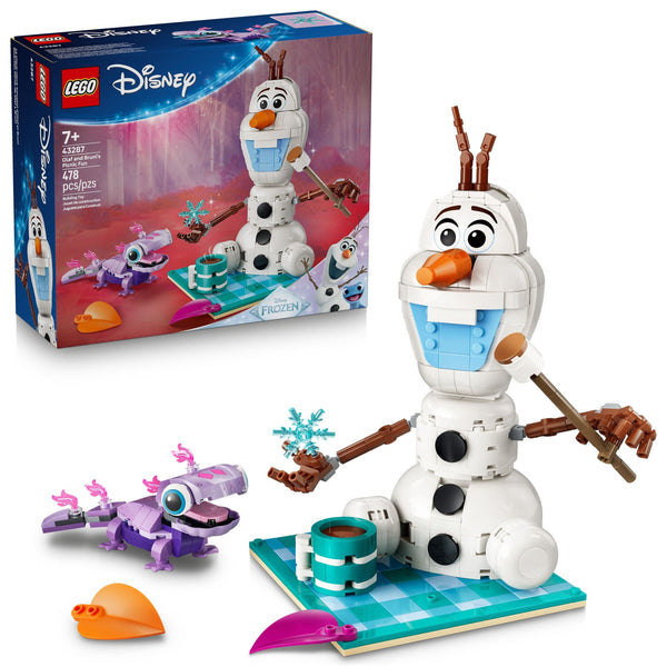 Frozen Olaf & Bruni’s Picnic Fun Toy Building Set - 43287, 478-pcs, Ages 7+ Q5114