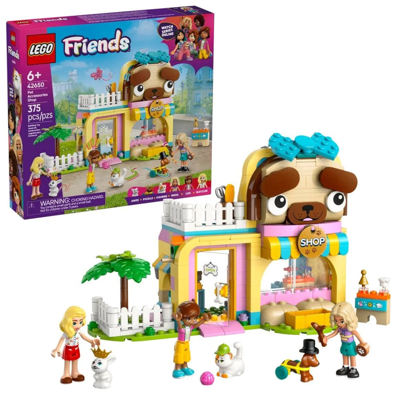 Friends Pet Accessories Shop Set - 42650, 375-pcs, Ages 6+ A6280