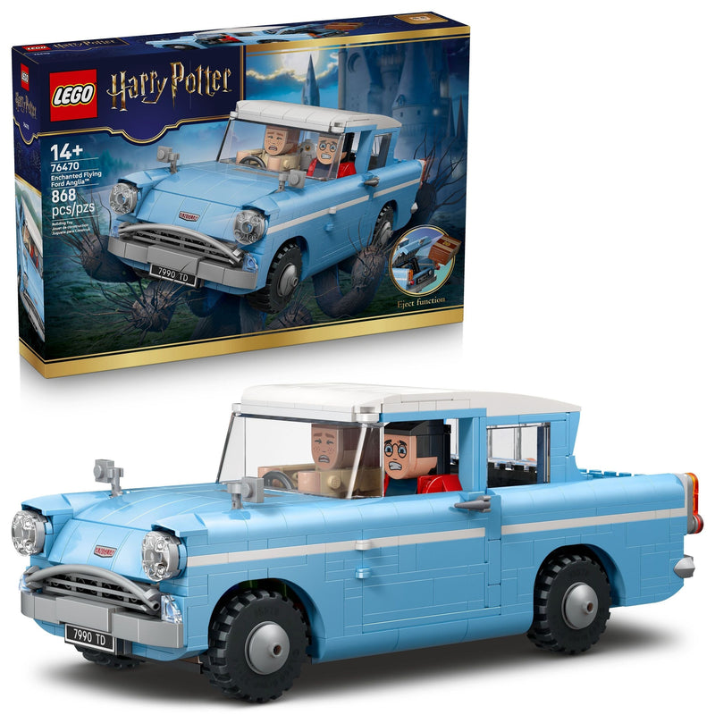 Enchanted Flying Anglia Toy Building Set - 76470, 868-pcs, Ages 14+ V4276