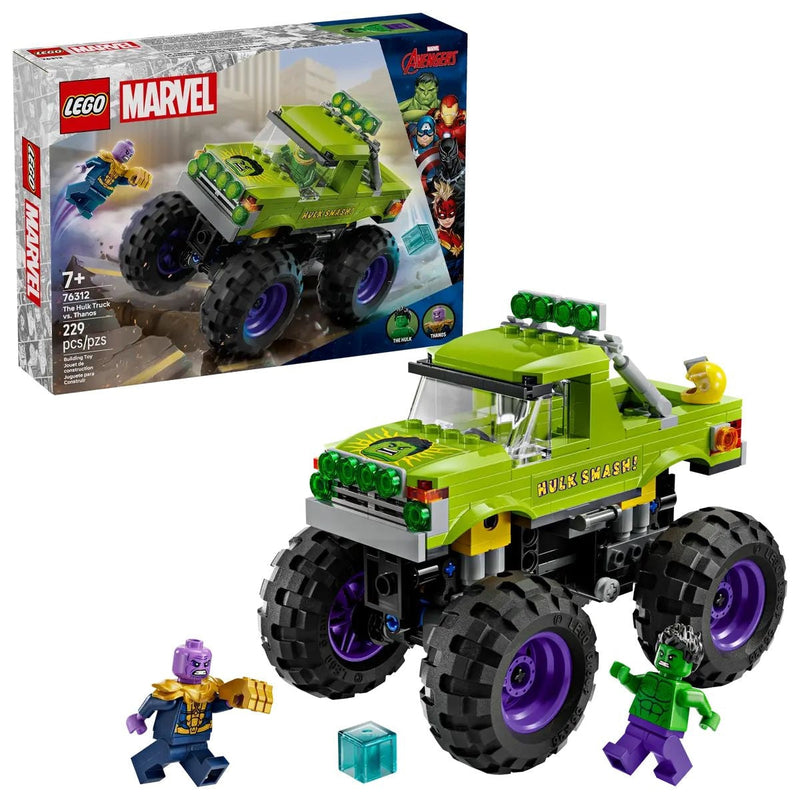 Marvel 76312 The Hulk Truck vs. Thanos, 229-pc E1054