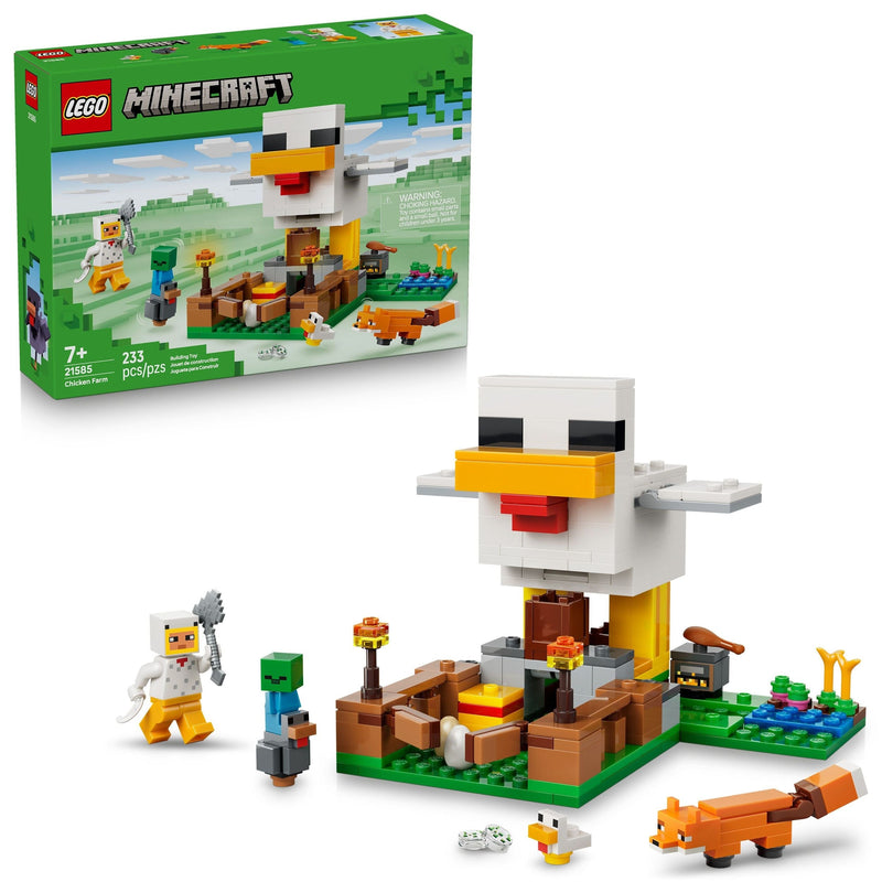 Chicken Farm Toy Building Set - 21585, 233-pcs, Ages 7+ B9575