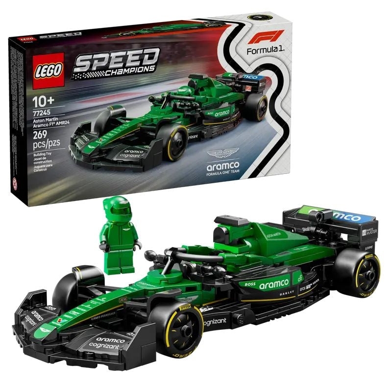 Speed Champions AMR24 F1 Race Car - 77245, 269-pcs, Ages 10+ Q0587