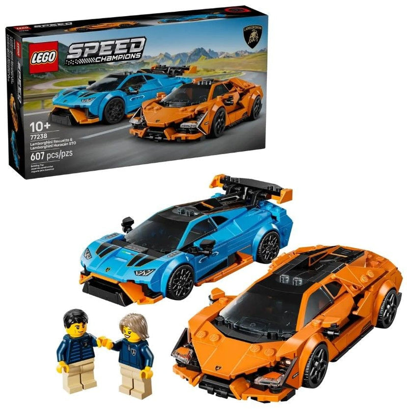 Speed Champions Revuelto & Huracán STO - 77238, 607-pcs, Ages 10+ H9375
