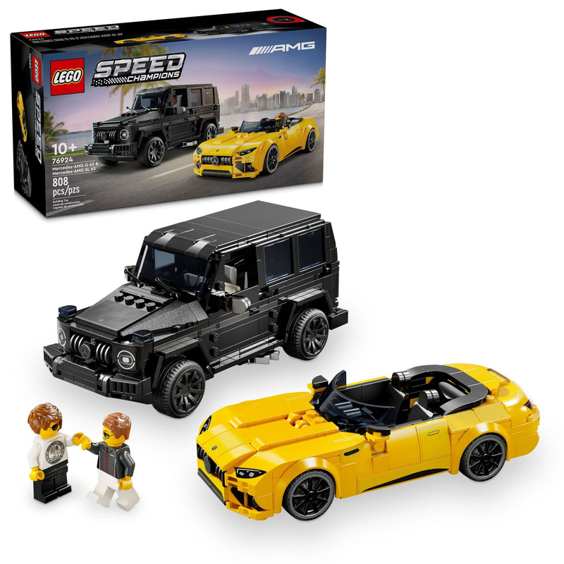 Speed Champions -AMG G 63 & -AMG SL 63 - 76924, 806-pcs, Ages 10+ X9430