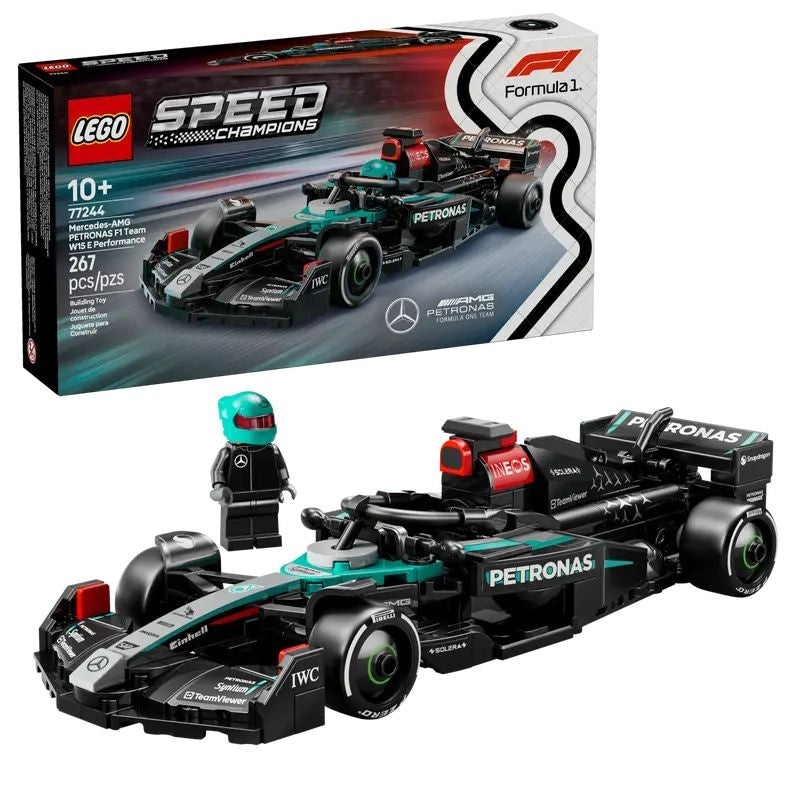Speed Champions -AMG W15 F1 Race Car - 77244, 267-pcs, Ages 10+ L8302