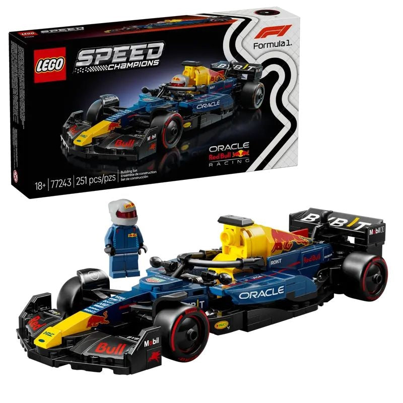 Speed Champions Oracle Red Bull Racing RB20 F1 Race Car - 77243, 251-pcs, Ages 18+ Q9139