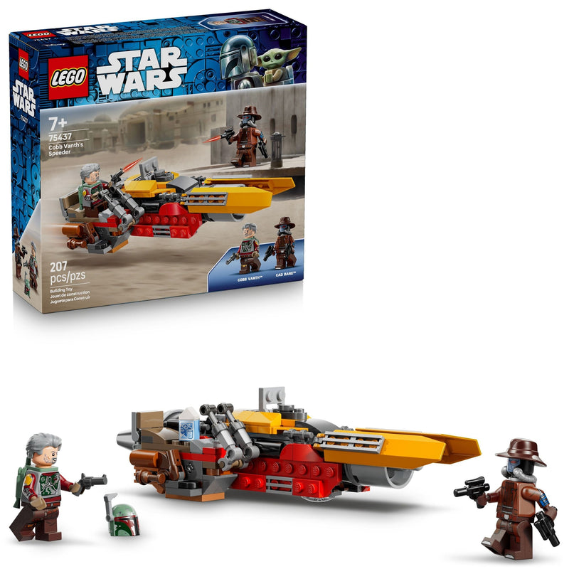 Cobb Vanth’s Speeder Toy Building Set - 75437, 207-pcs, Ages 7+ C0593