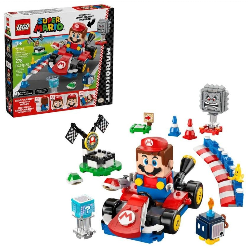 Kart – Interactive & Standard Kart - 72043, 278-pcs, Ages 7+ M8936