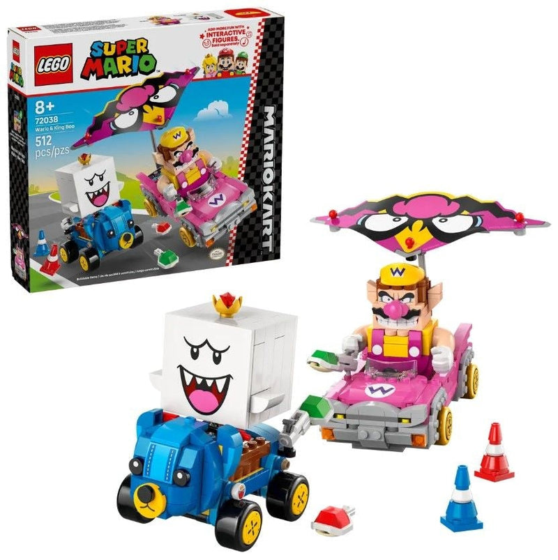Kart – Wario & King Boo - 72038, 512-pcs, Ages 8+ H6205