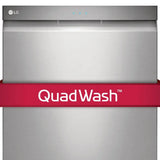 LG 24 in. Stainless-steel Built-in Top Control Dishwasher with Adjustable Third-level Rack