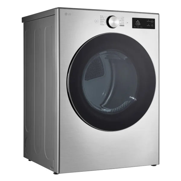 LG 27 in. 7.4 cu ft. Graphite Steel Electric Dryer with AI Sensor Dry S0342
