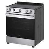 LG 30 in 6.3 cu ft. Stainless Steel Electric Freestanding Range with True Convection and Air Fry