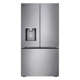 LG 36 in. 24 cu ft. Prime Silver Counter Depth MAX French Door Refrigerator with Ice and Water Dispenser