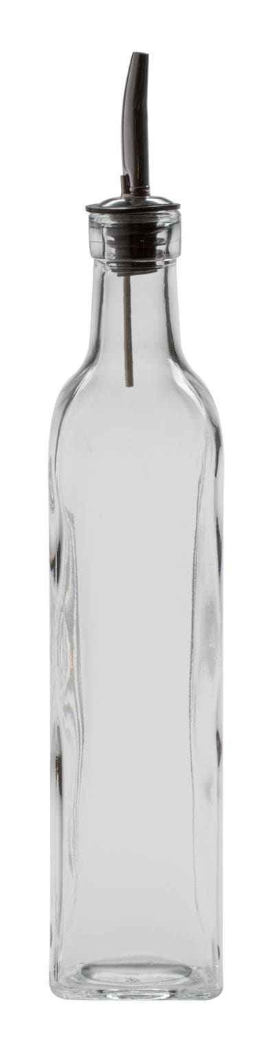 Glass Oil or Vinegar Cruet/Dispenser, Dishwasher Safe, 500-mL, Clear T5747