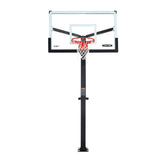 Mommoth Bolt Down Basketball Hoop with 60-in Tempered Glass