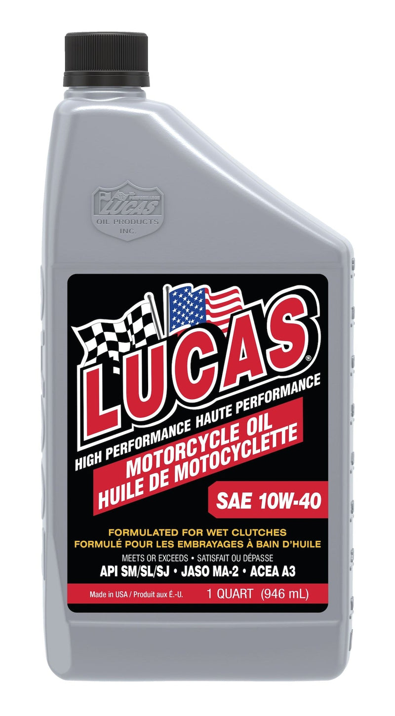 Oil High Performance Motorcycle Oil SAE, 946-mL J5520