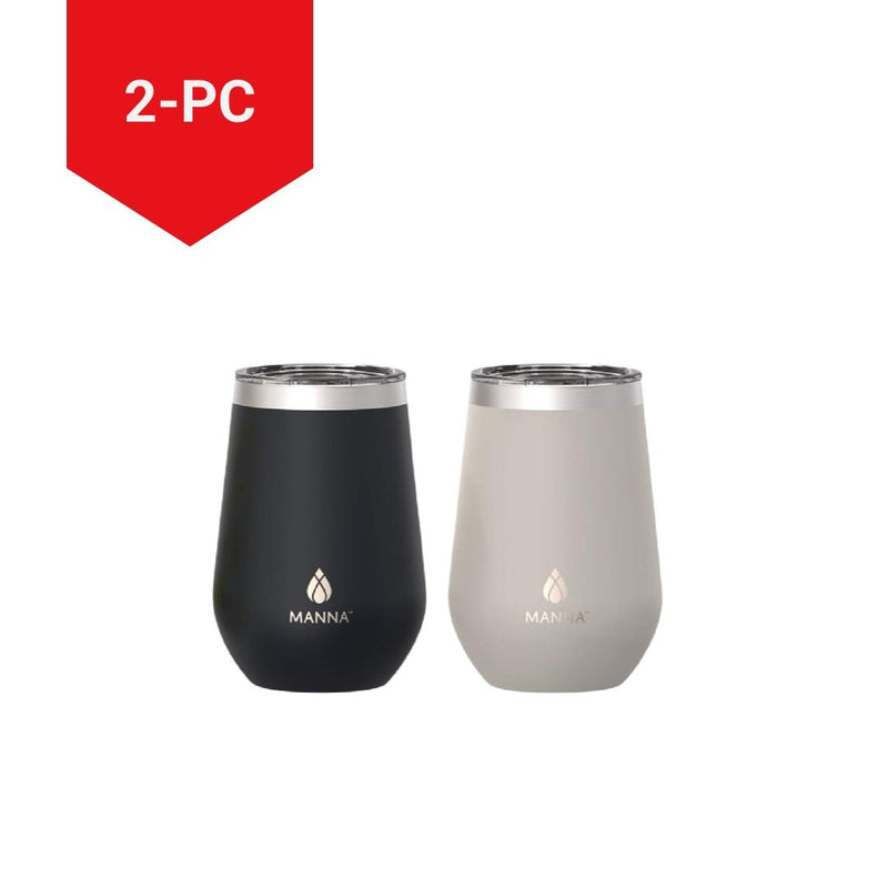 Insulated Stainless Steel Tumbler, 12-oz, 2-pk, with Lid K4575