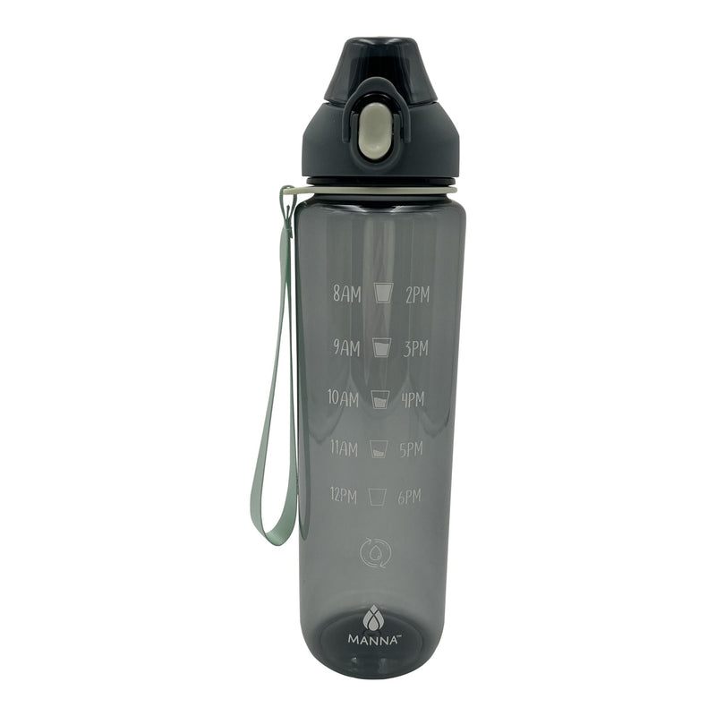 Timex Motivational Water Bottle with Wrist Strap, 34-oz, Assorted Colours R2599