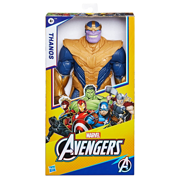 Titan Hero Series Blast Gear Deluxe Thanos Action Figure, 12-in Toy Q9018