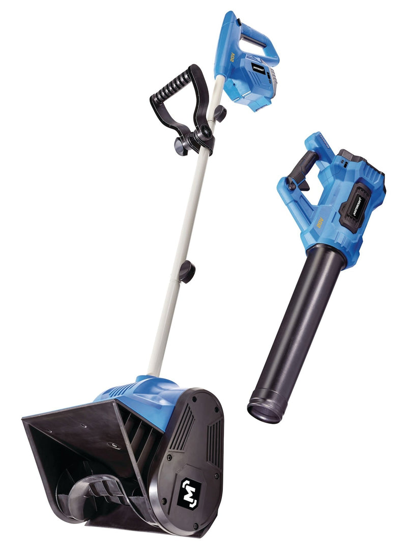 20V Brushless 5.0Ah Snow Shovel & Blower Combo Kit, Compatible L8428