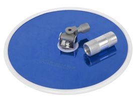 Aluminum Radial Drywall Sander with Pole Adapter, Fits 9-in Hook & Loop Discs M3546